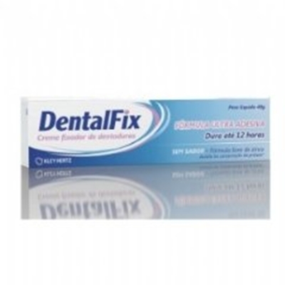 Creme Fixador de Dentadura DentalFix sem sabor, 1 unidade com 40g