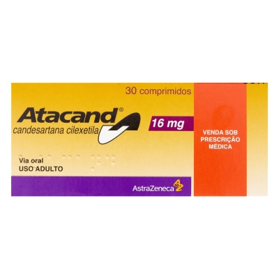 Atacand 16mg, caixa com 30 comprimidos