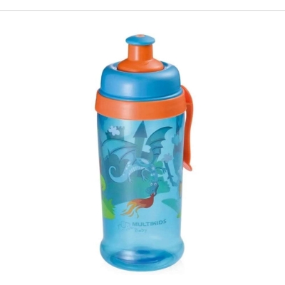 Copo squeeze multilaser grow azul baby bb031