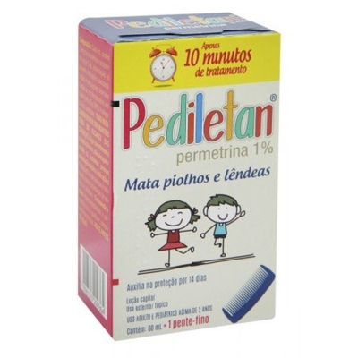 Pediletan loçao p/ piolho,