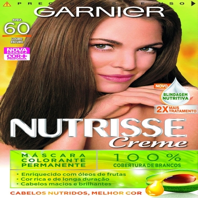 Tintura em creme nutrisse garnier louro escuro 60