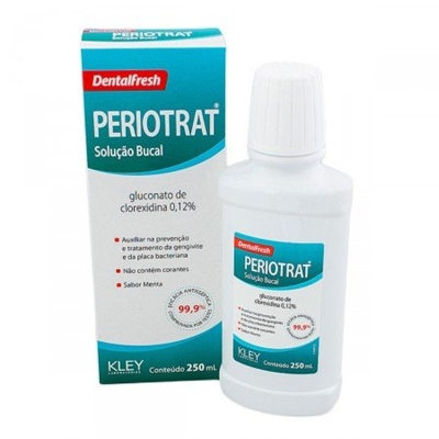 Periotrat dental fresh menta 250ml clorexidina,