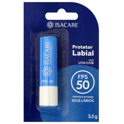 Isacare protetor labial fps 50 3,5g