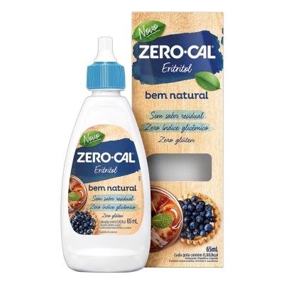 Adoçante Zero-Cal Eritritol Líquido 65ml