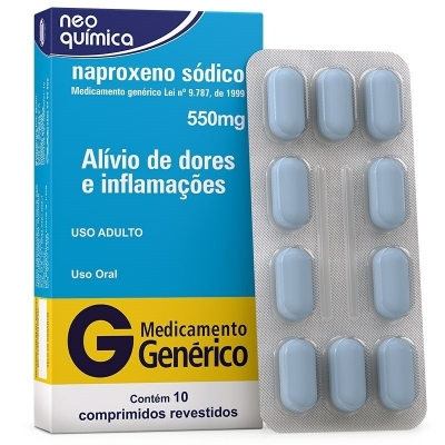 Naproxeno 550mg10 comprimidos Neo Química