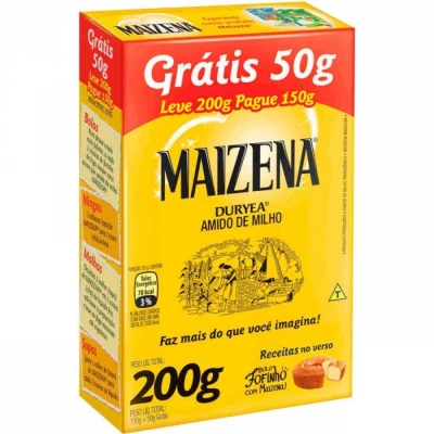 Amido de milho maizena 200gr