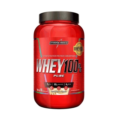 Whey 100% pure integralmedica cookies and cream pote 900g