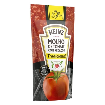 Molho tomate heinz tradic 250g/300g