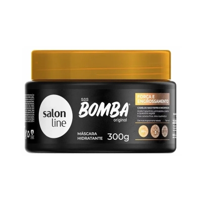 Masc salon line sos bomba forca e engrossamento 300ml