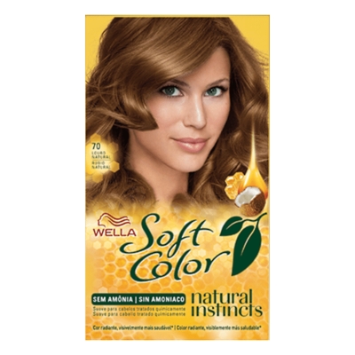 Tonalizante Soft color n 70 louro natural