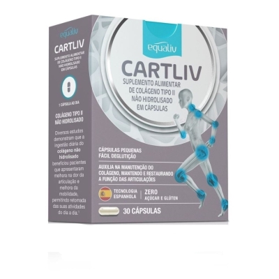 Cartliv colageno tipo ii 30 capsulas equaliv 