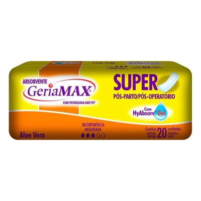 Absorvente geriamax 20 un