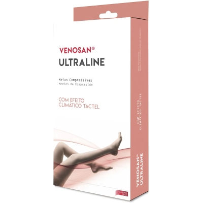 Meia-Calca Venosan Ultraline 4000 30-40mmHg G Ponteira Aberta Bege