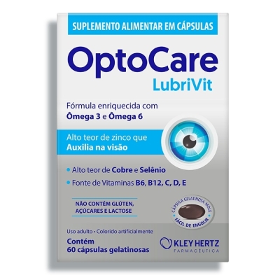 OptoCare Luteina Hertz 60 Capsulas 