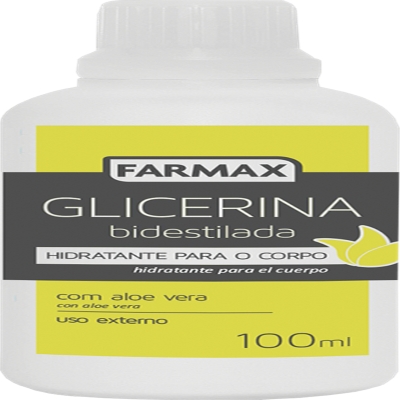 Glicerina Farmax bidestilada com 100mL