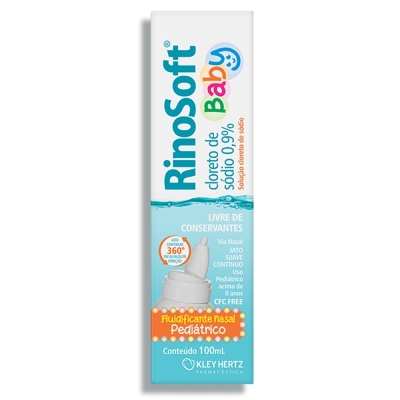 Rinosoft Baby Solução Nasal 100ml Hertz