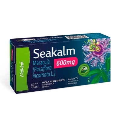 Seakalm 600mg 20 Comprimidos Natulab