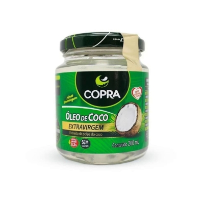 Óleo De Coco Copra Extra Virgem 200Ml 