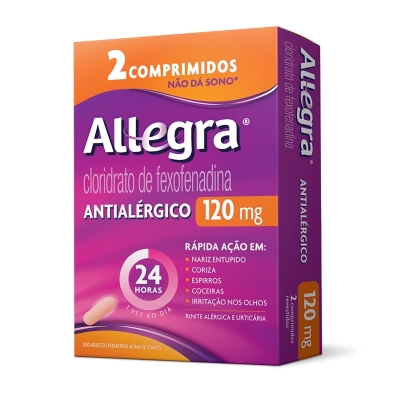 Allegra 120mg 2cpr