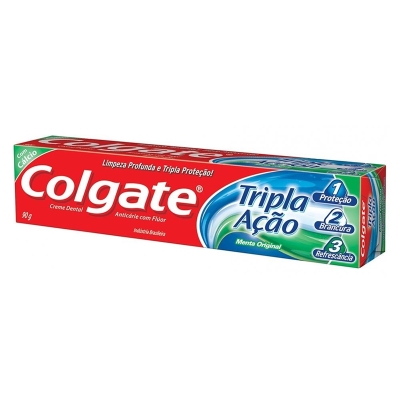 Creme Dental Colgate Tripla Acao 90Gr 