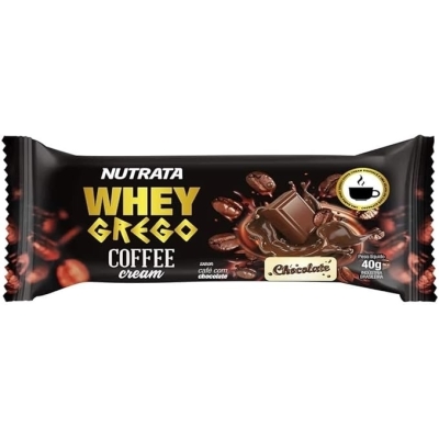 Barra Whey Grego Bar Coffe Cream Chocolate 40g