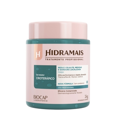 Creme De Massagem Hidramais Gel Redutor Crioterápico 1kg