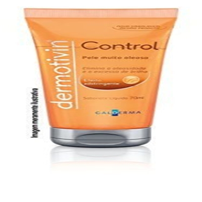 Sabonete Dermotivin oil control liquido, 1 unidade com 70mL