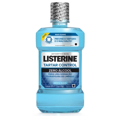 Listerine tartar control s/alcool 500ml