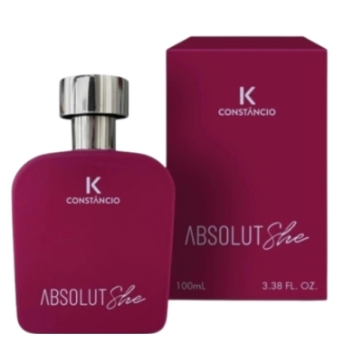 Perfume k constancio feminino absolut she 100ml