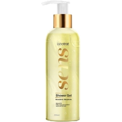 Shower gel macadamia e bergamota sens labotrat 230ml 