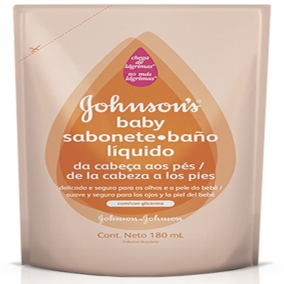 Sab j j baby liq glicerinado refil 180ml 