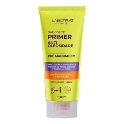 Sabonete Primer Facial Pré Maquiagem Make Labotrat 100ml