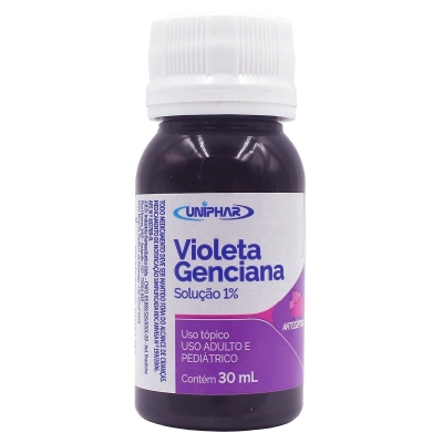 Violeta Genciana Uniphar Frasco Com 30mL