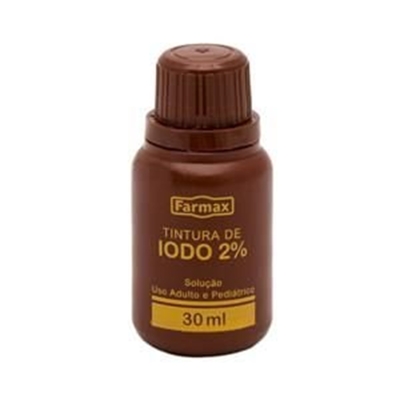 Tintura de iodo 2% farmax 30ml