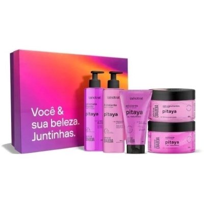 Kit para banho labotrat dia a dia pitaya com 5 itens