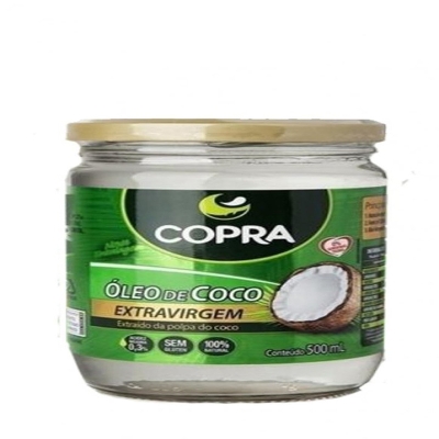 Oleo de coco extra virgem 500ml