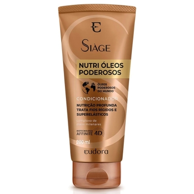 Condicionador Siage Eudora Nutri Óleos Poderosos 200ml