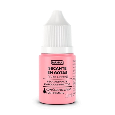 Secante em Gotas para Unhas Farmax com 10ml