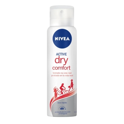 Desodorante nivea aero dry comfort fem 150ml