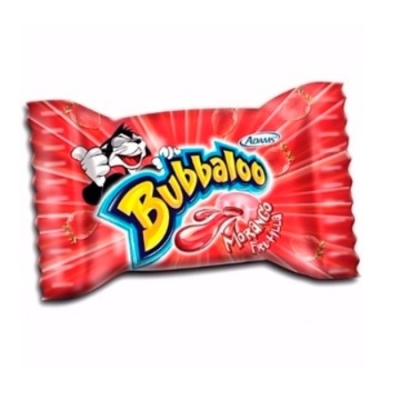 Chiclete bubballo morango 1 un