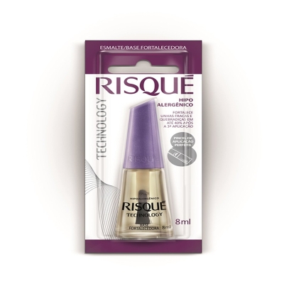 Esmalte Risque Linha Trat Base Fortalecedora 