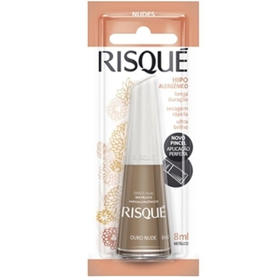 Esmalte Risque Ouro Nude Fast Fashion2 