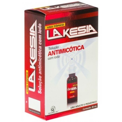 Lakesia frasco com 30mL de solucao topica