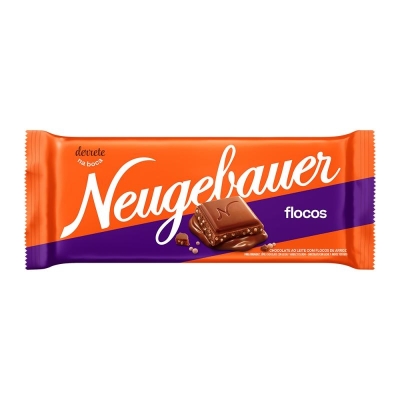 Chocolate barra neugebauer flocos 80g