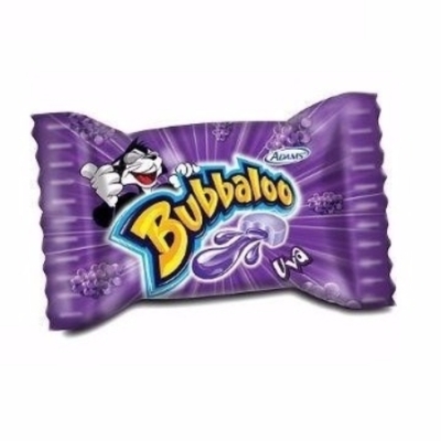 Chiclete bubbaloo uva 1 un