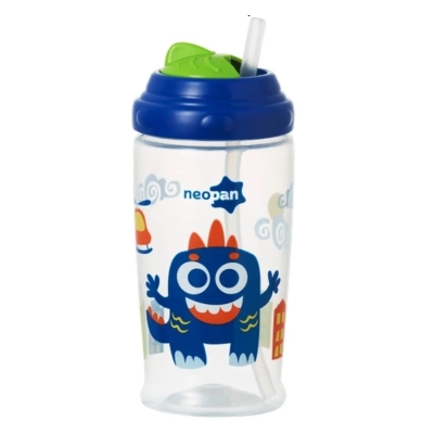 Copo Neopan Azul Canudo 360ml