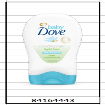 Cond dove baby cabelo claro 200ml